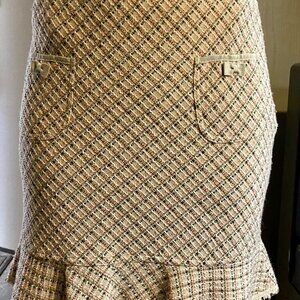 Elie Tahari Designer pencil/flare skirt, sz. SM